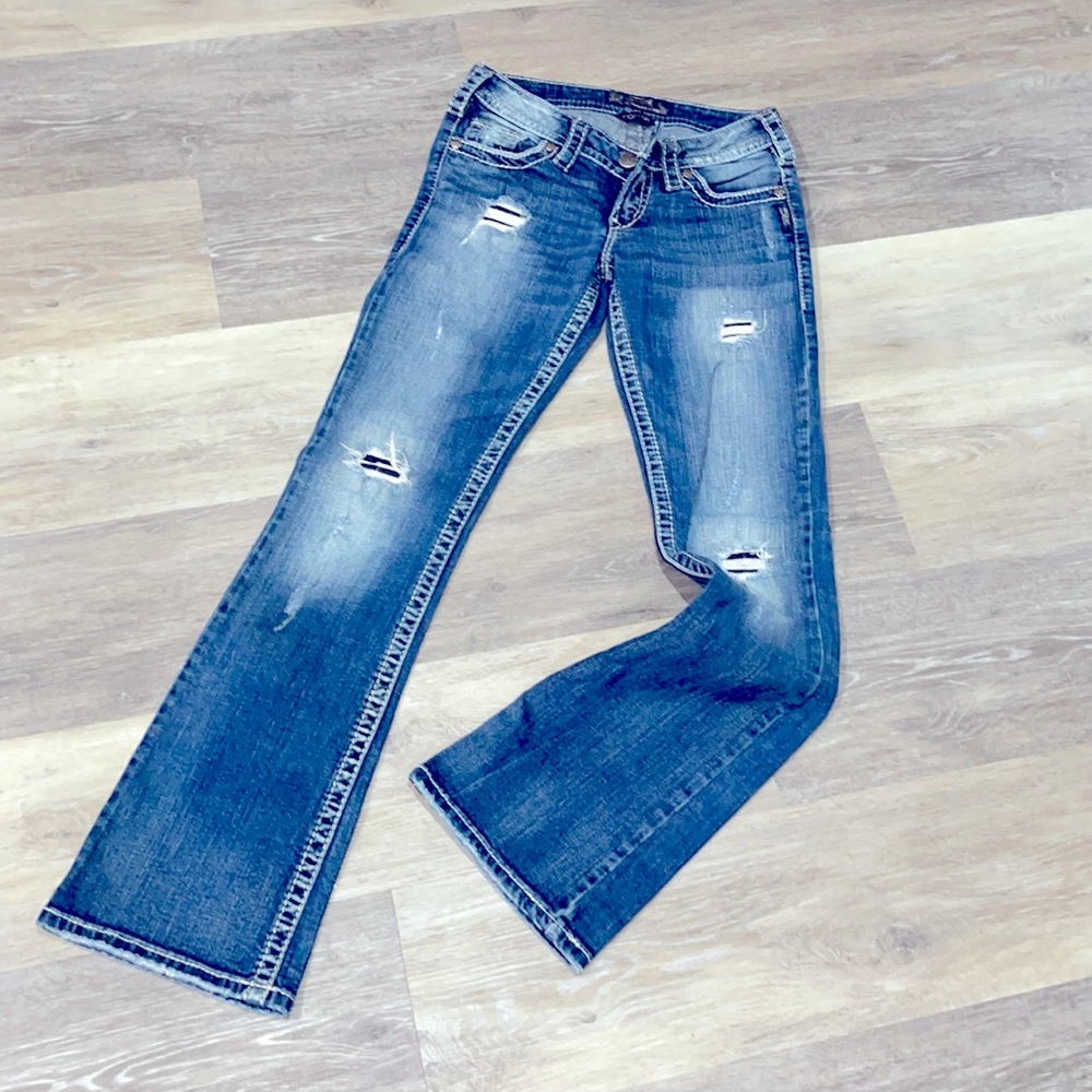 Silver Jeans 👖 Pioneer Size W25/L31 SUPER 🥰